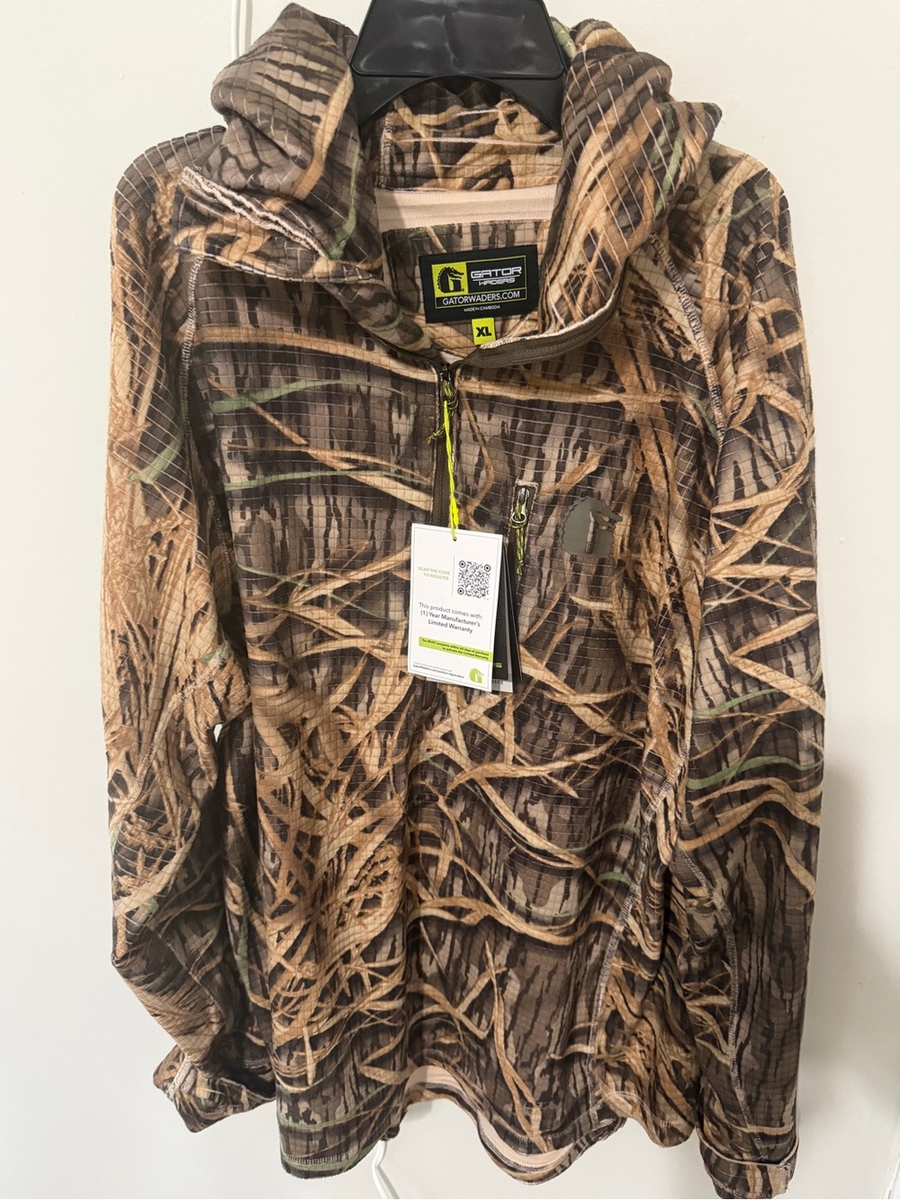 GatorWaders Men's Camo Hoodie - Brown